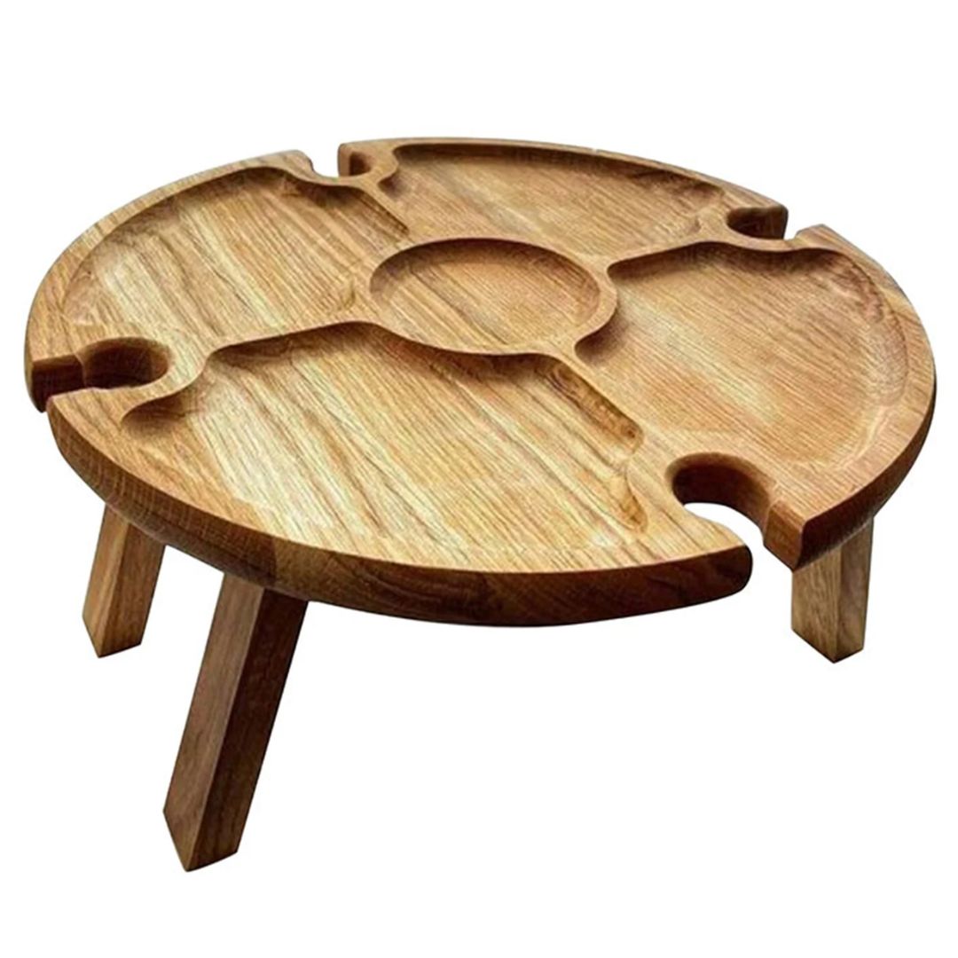 CheeseBoard Delights – Stylish Wooden Picnic Accessory Norvo
