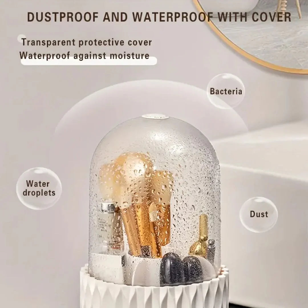 Norvo | Luksus Sminkebørsteholder med Beskyttelsesdeksel