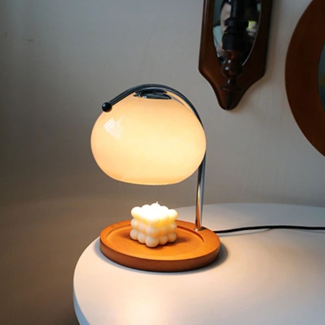Norvo | Eindhoven Alyssa Retro Glass Table Lamp