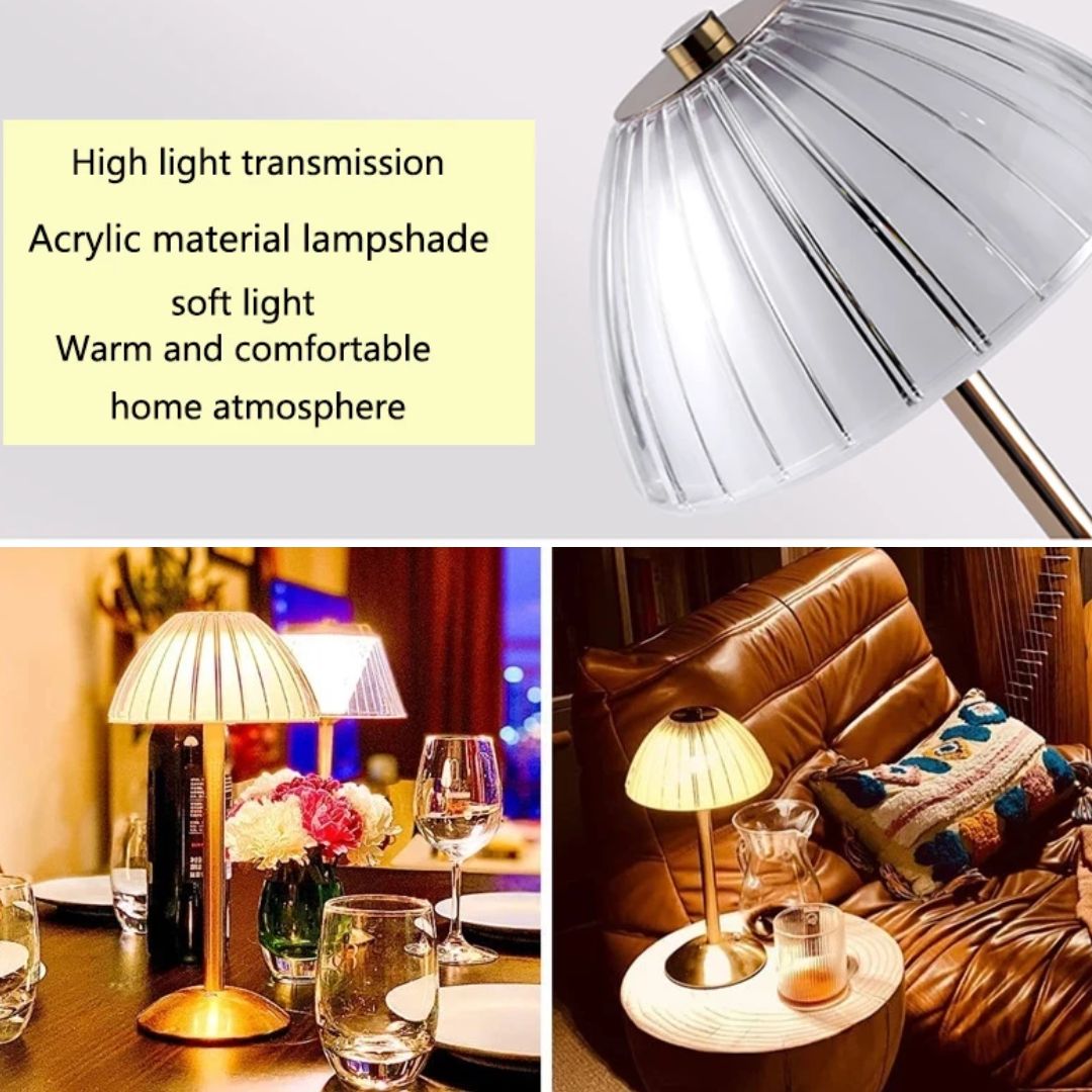 Karina GlowDesk – Retro Oppladbar Skrivebordslampe Norvo