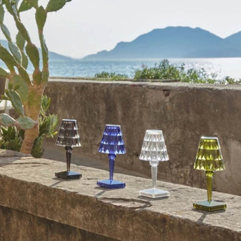 CrystalLuxe Bordlampe - Elegant Krystall Bordbelysning Norvo