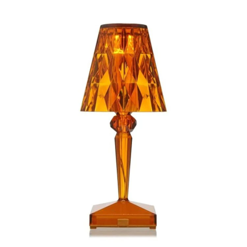 CrystalLuxe Bordlampe - Elegant Krystall Bordbelysning Norvo