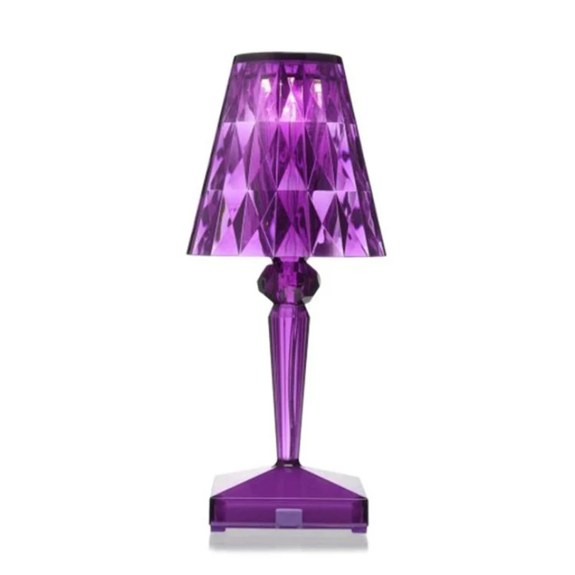 CrystalLuxe Bordlampe - Elegant Krystall Bordbelysning Norvo