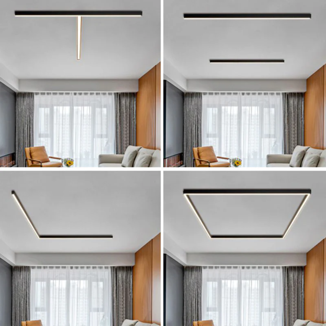 Norvo | Industriell Linear LED Taklampe - Stratum