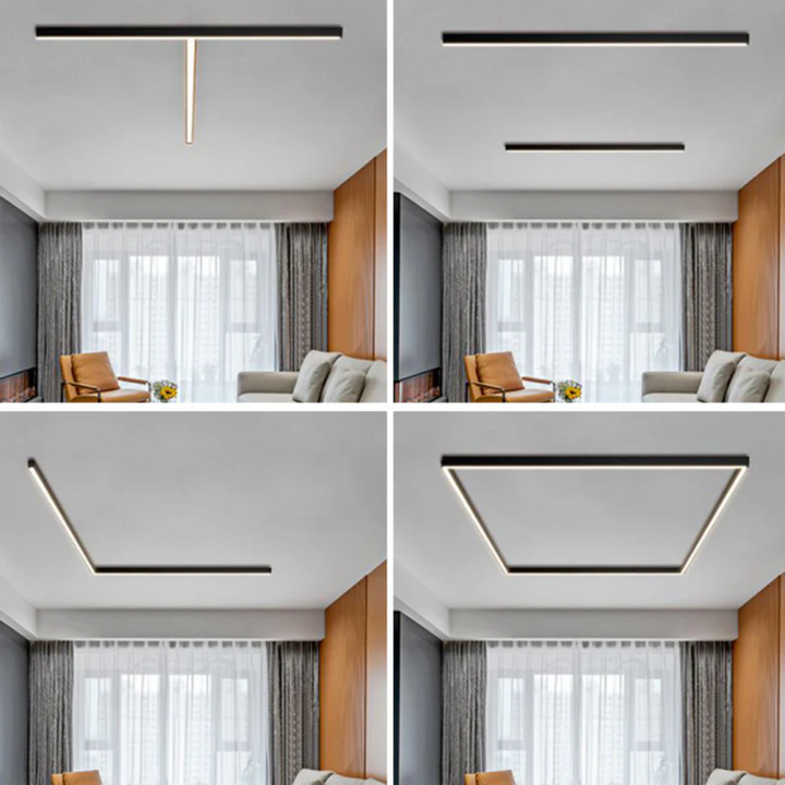 Norvo | Industriell Linear LED Taklampe - Stratum