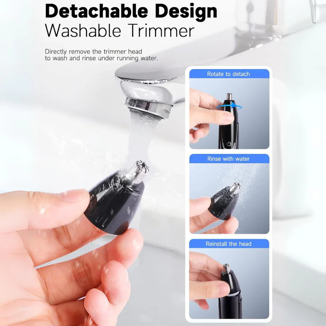 Norvo | Oppladbar nesen- og ørehårtrimmer