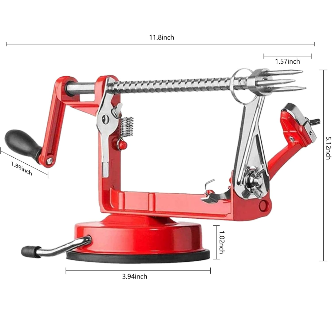 Norvo | Eple Skreller & Skiver Med Sugekopp - Kjerneutskiller
