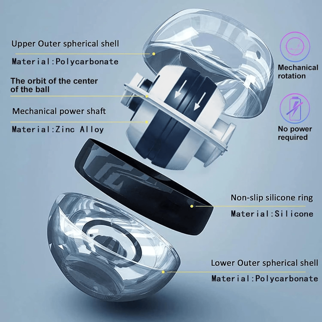 Norvo | selvstartende stangrist med gyroskopisk motstand for underarms trening