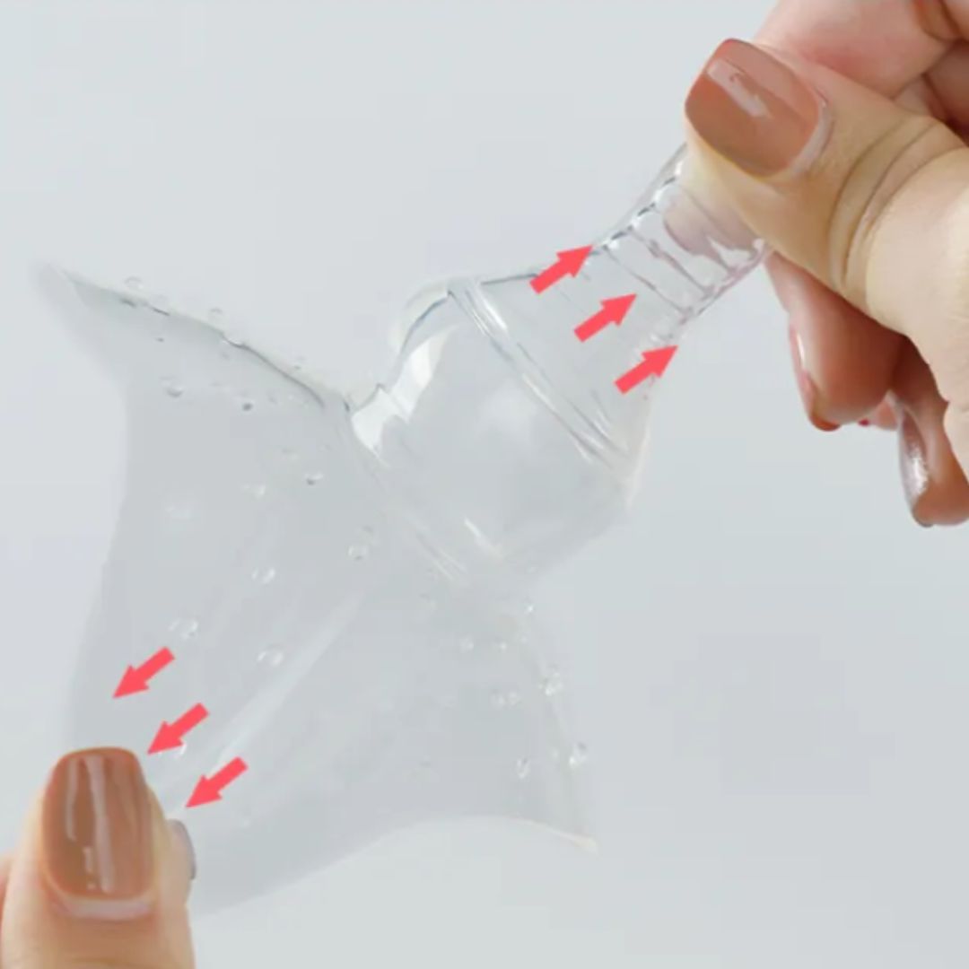 Norvo | Silikon Smokk for Amming – Ammingshjelp for Babyer med Myk, Ruggfri Nipple