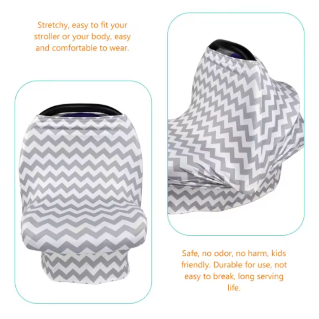 Norvo | Multifunksjonelt Ammehåndkle & Barnevogntrekk – Personvern for Mammaer og Babyer