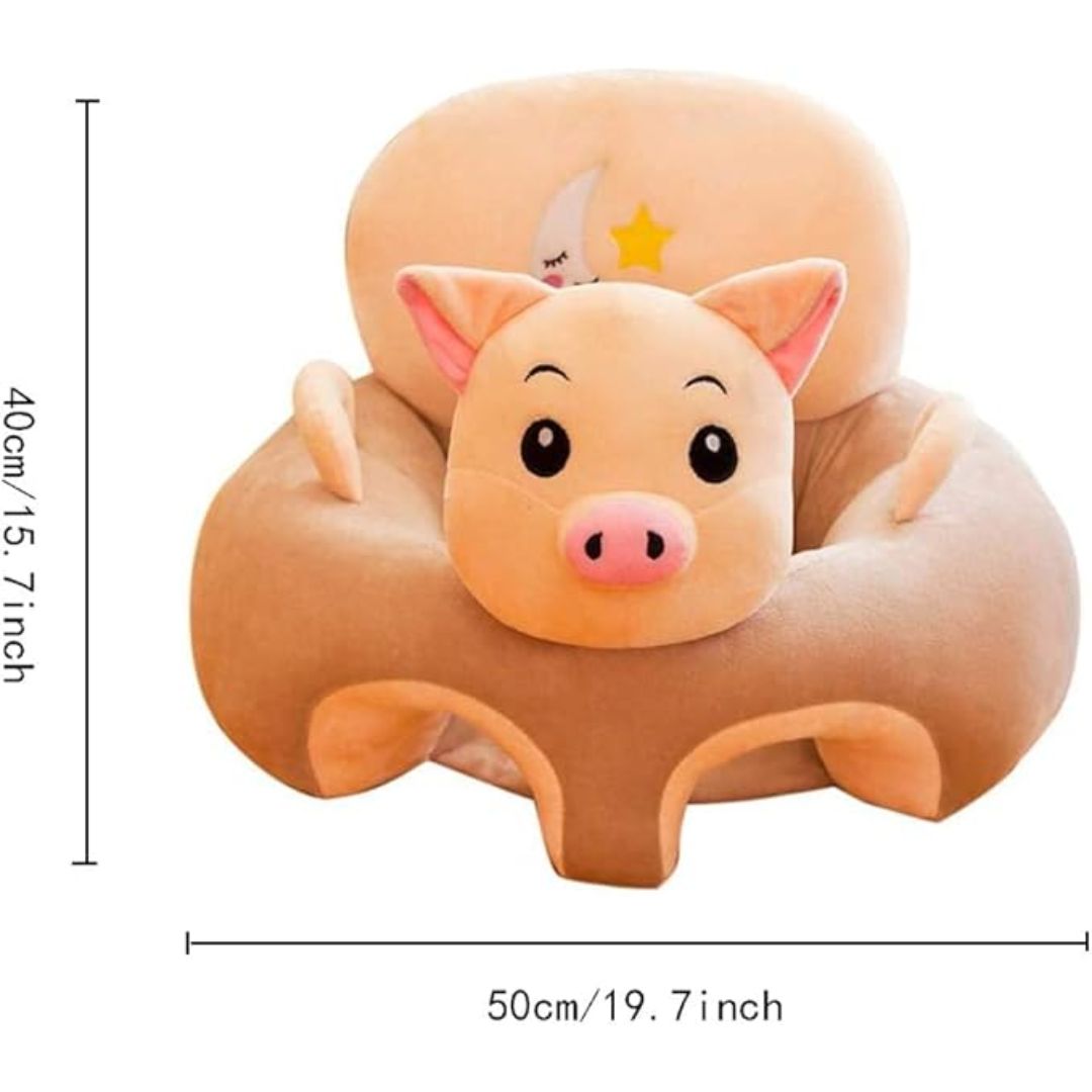 Norvo | Babysete hjelper laget av plush – Dyre sete trenerdeksel for selvstendig sitting