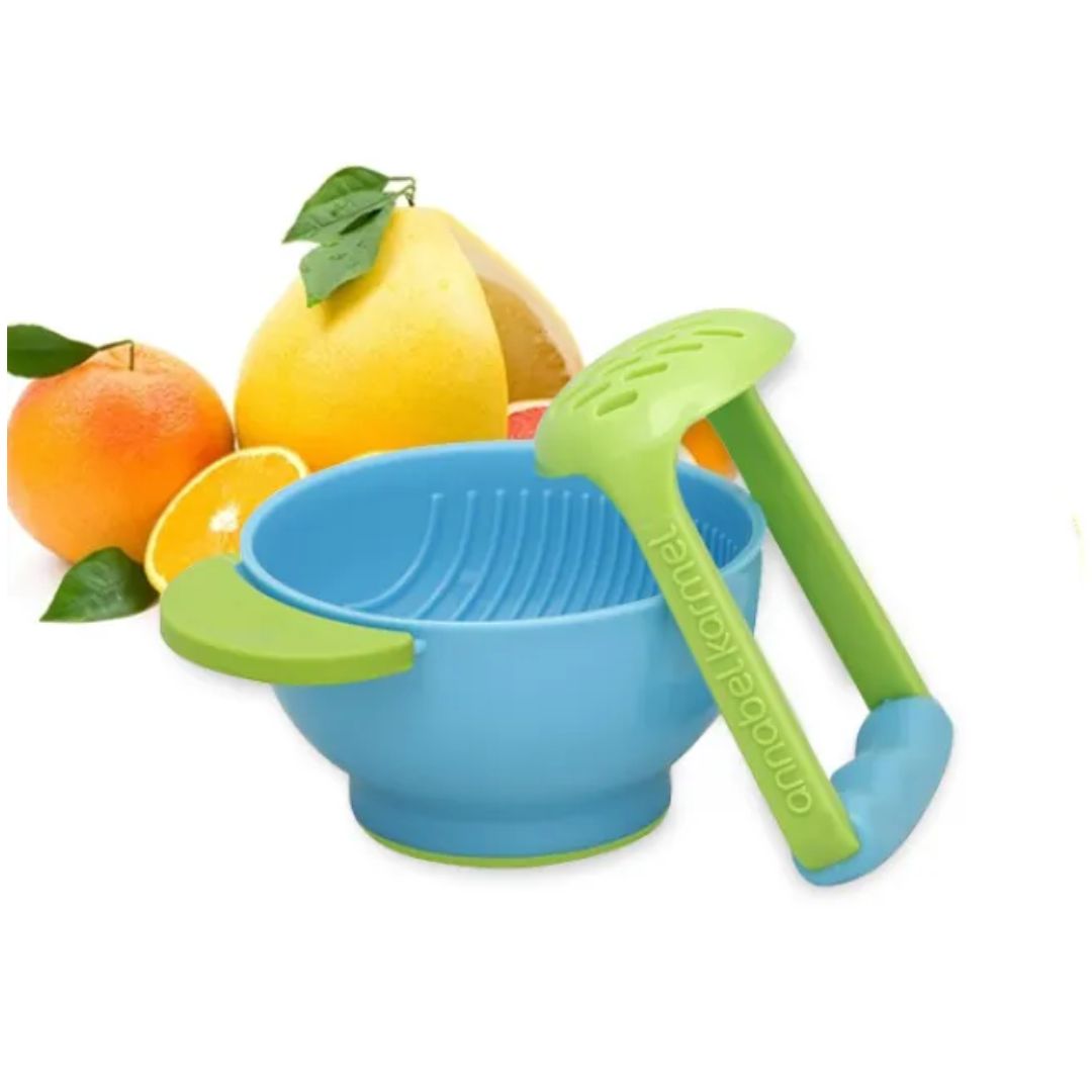 Norvo | Baby Skåler med Kvernhjelp – Non-glidende Skål for Baby Mat