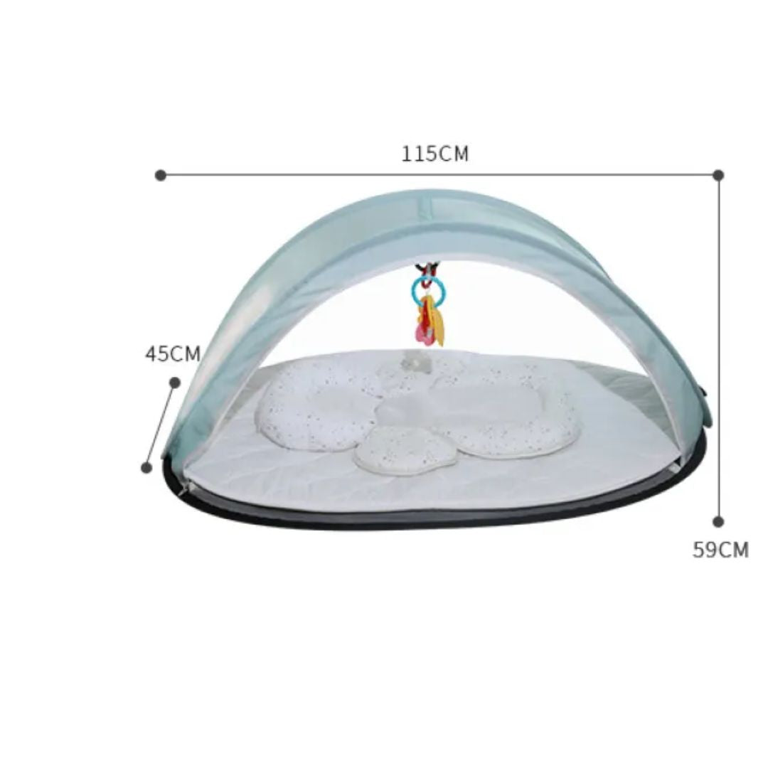 Norvo | Baby Myggnetting – Sammenleggbar Reiseseng for Baby og Beskyttelsesnet