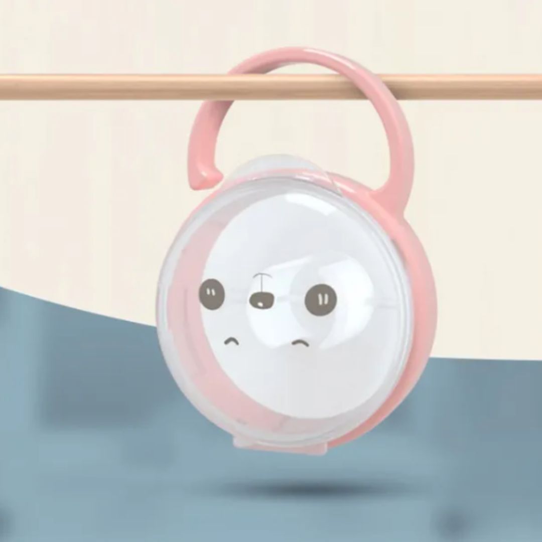 Norvo | Smokk med beskyttelseshylse – Beroligende smokk i søtt bjørnedesign