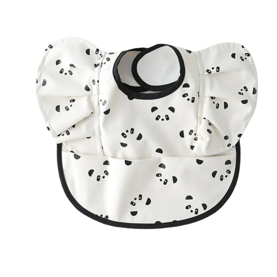 Norvo | Baby smekke med ermer – Vanntett spise smekke med fanglomme