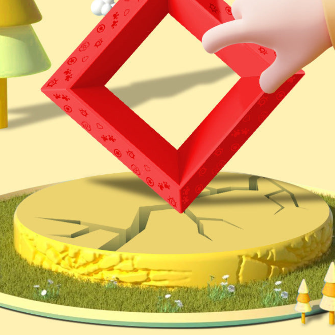 Norvo | Montessori Pyramide Byggekloss Leketøy