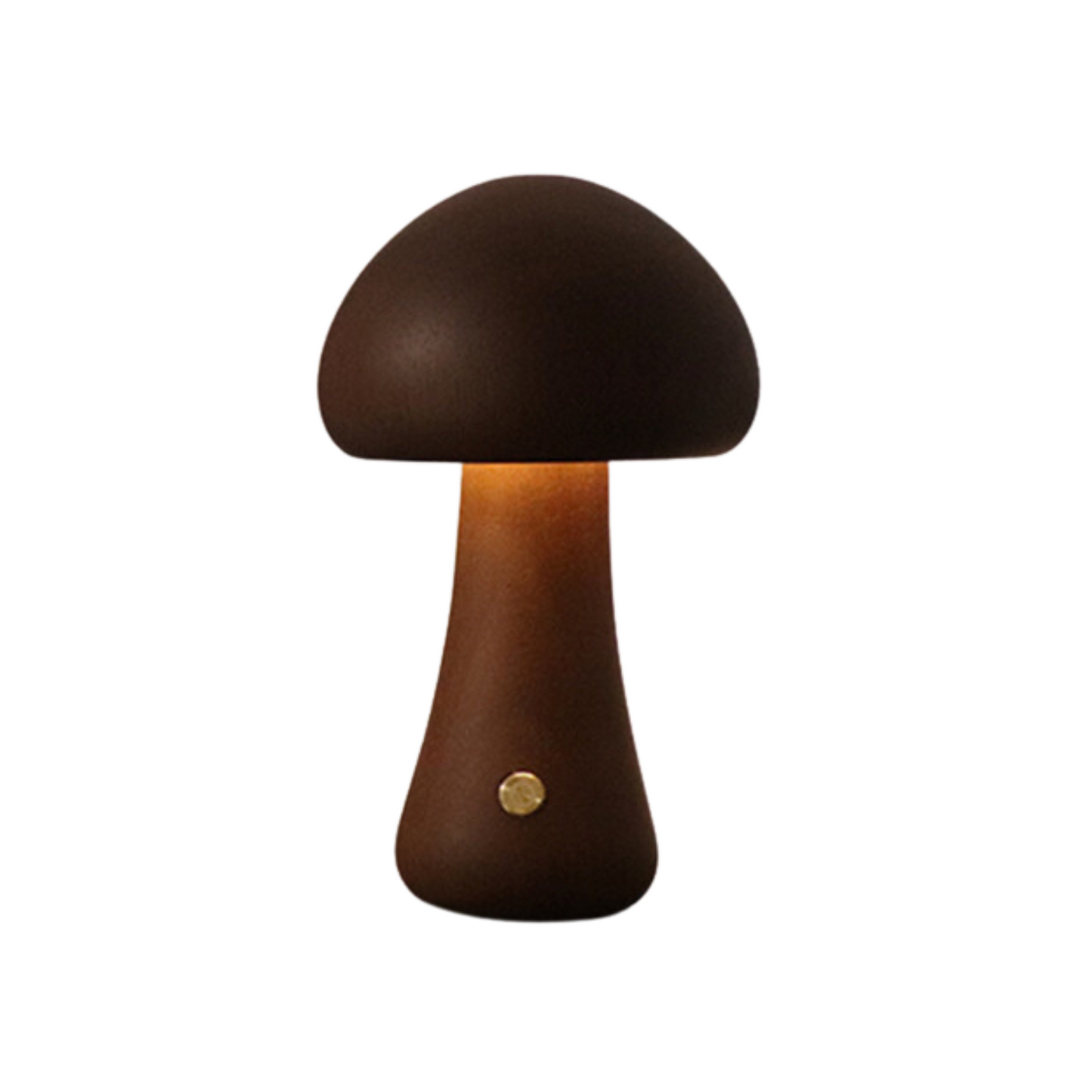 Norvo | Bordlampe i soppstil av tre i vintage-stil