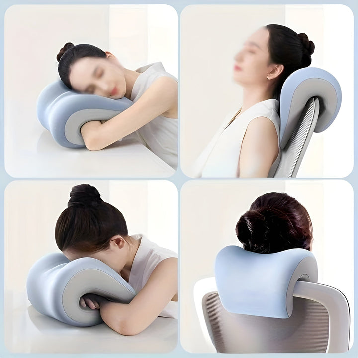 Ergonomisk Nakkepute – Komfortabel Hode- og Nakkebeskyttelse | Ideell for Avslapning | Norvo