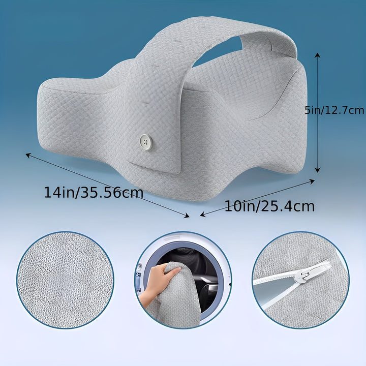 Kneeputer for side sleepers – Ergonomiske & justerbare | Lindring for knær og rygg | Norvo