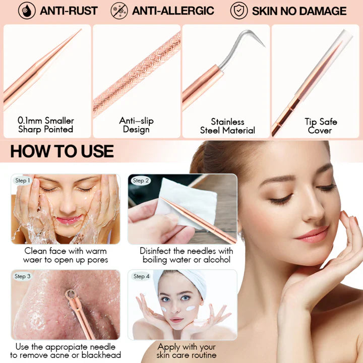 Norvo | Svarthead og kvise fjerning sett