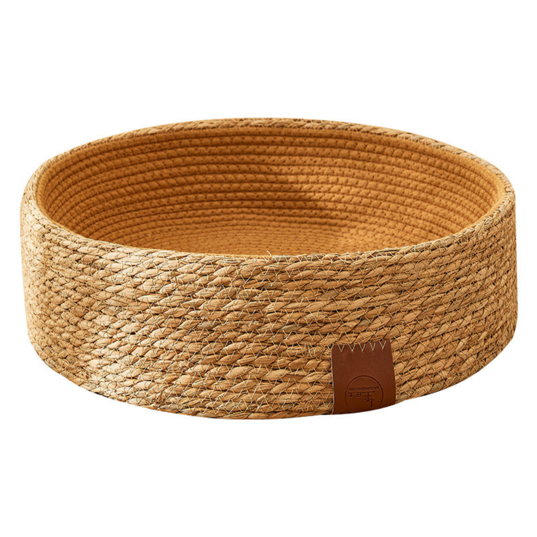 Håndvevd rattan katt klore seng Norvo