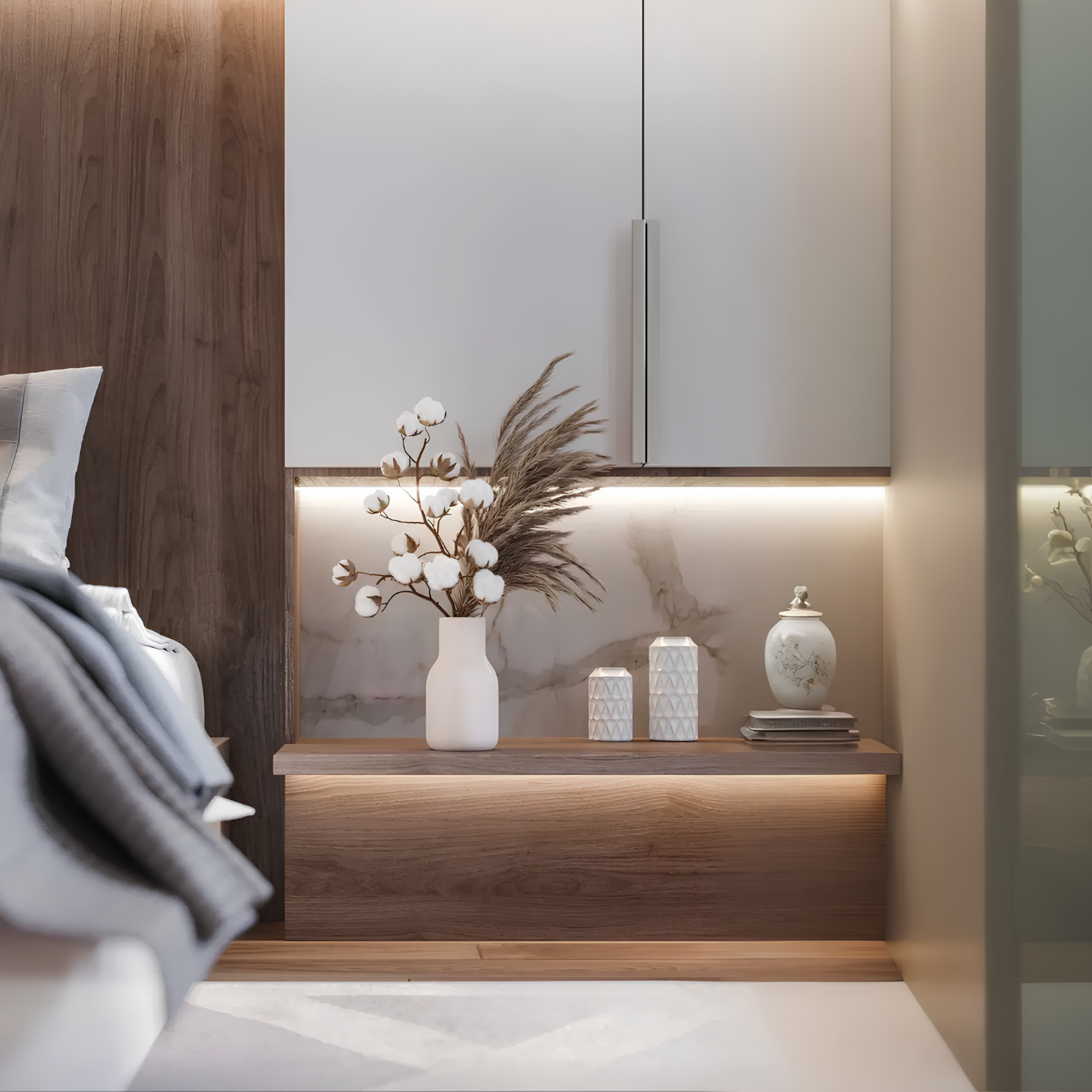 Norvo | Sensalux LED-stripe med bevegelsessensor | Dimmbar & Vanntett | 1–3 m | Varm/Kald Hvit | Batteridrevet & USB