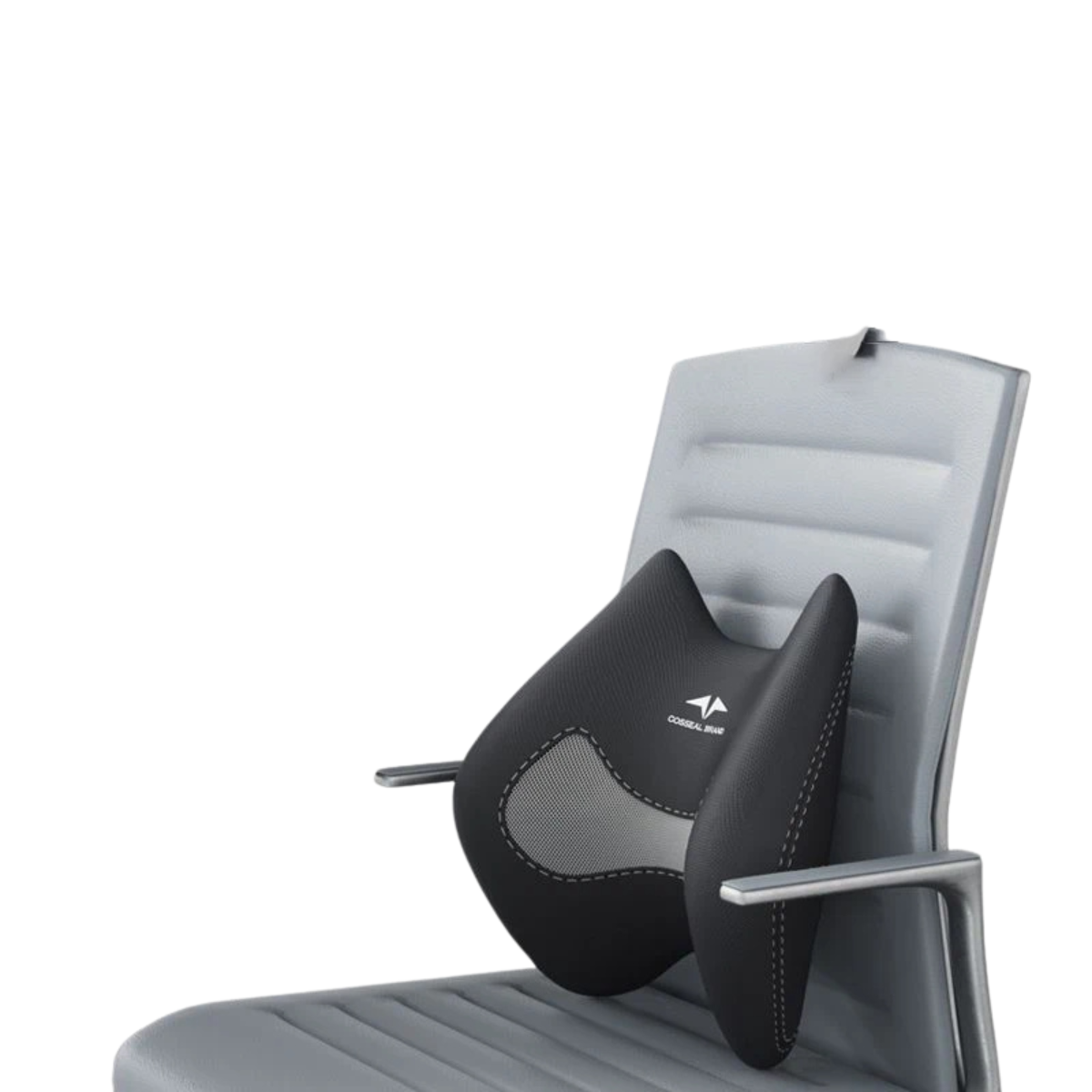 Norvo | Ergonomisk nakkepute og midjestøttepute for kontorstol - Komfortabel hodepute for hjemme- og kontorbruk