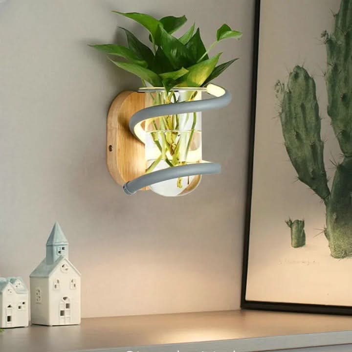 Norvo | Tre LED Vegglampe for Utendørsbelysning & Blomsterdekorasjon