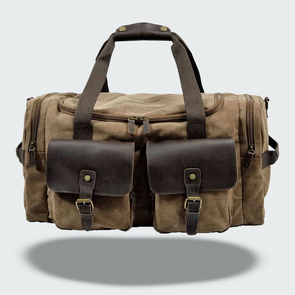 Norvo | Vanguard Voksduker & Lær Reise Duffle – 36,5L