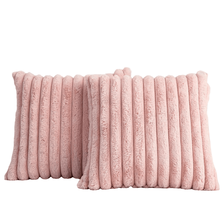 Norvo | Ultra-myke dekorative putevar 45×45 cm laget av plysj