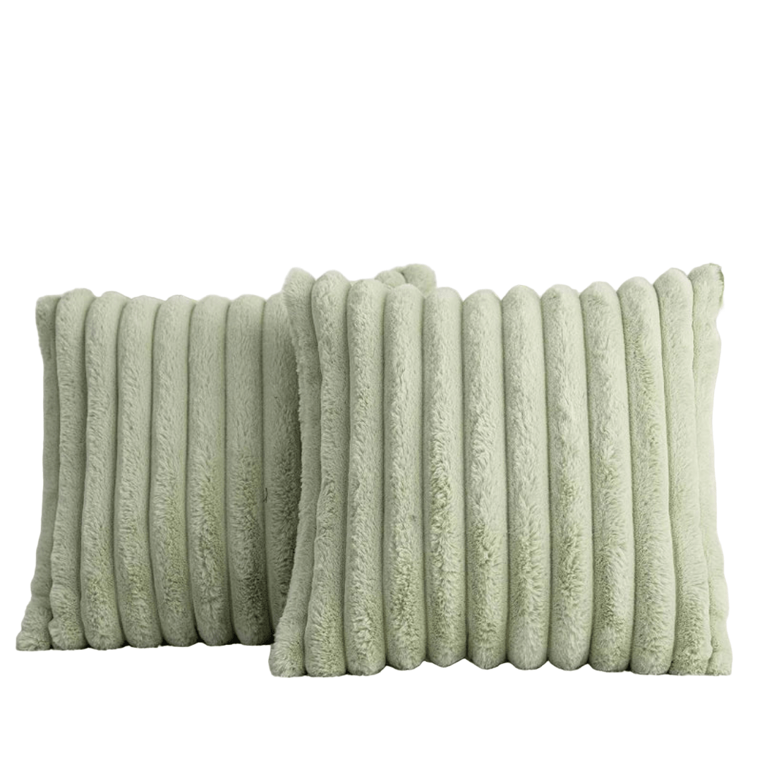 Norvo | Ultra-myke dekorative putevar 45×45 cm laget av plysj