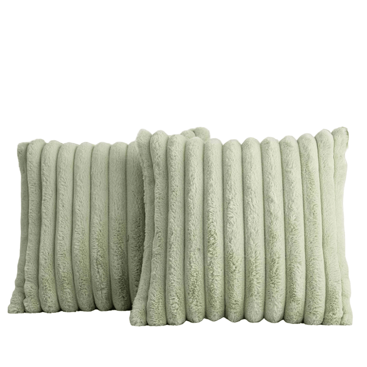 Norvo | Ultra-myke dekorative putevar 45×45 cm laget av plysj