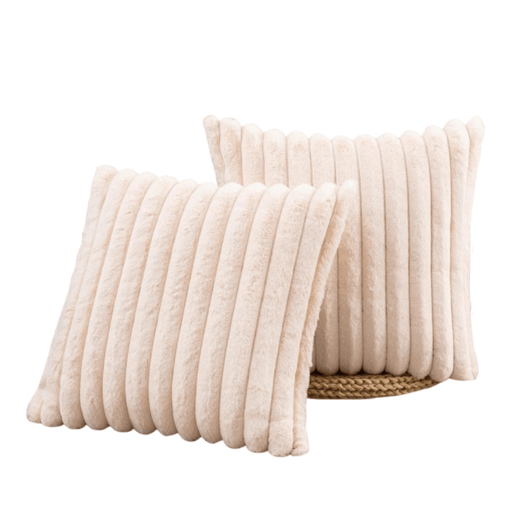 Norvo | Ultra-myke dekorative putevar 45×45 cm laget av plysj