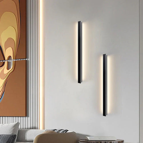 Moderne Lang Vegglampe LED for Stue – Minimalistisk Vegglampe Design | Norvo