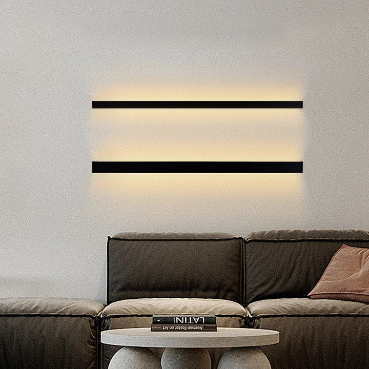 Moderne Lang Vegglampe LED for Stue – Minimalistisk Vegglampe Design | Norvo