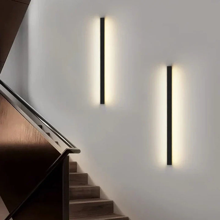 Moderne Lang Vegglampe LED for Stue – Minimalistisk Vegglampe Design | Norvo