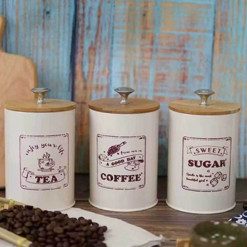 Norvo | Jern Lufttett Oppbevaringsbeholder | 3 stk Sett