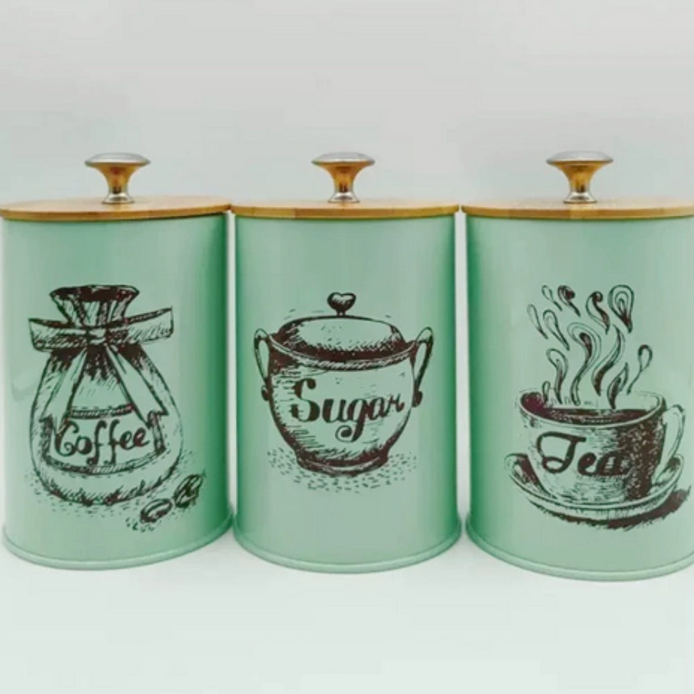 Norvo | Jern Lufttett Oppbevaringsbeholder | 3 stk Sett