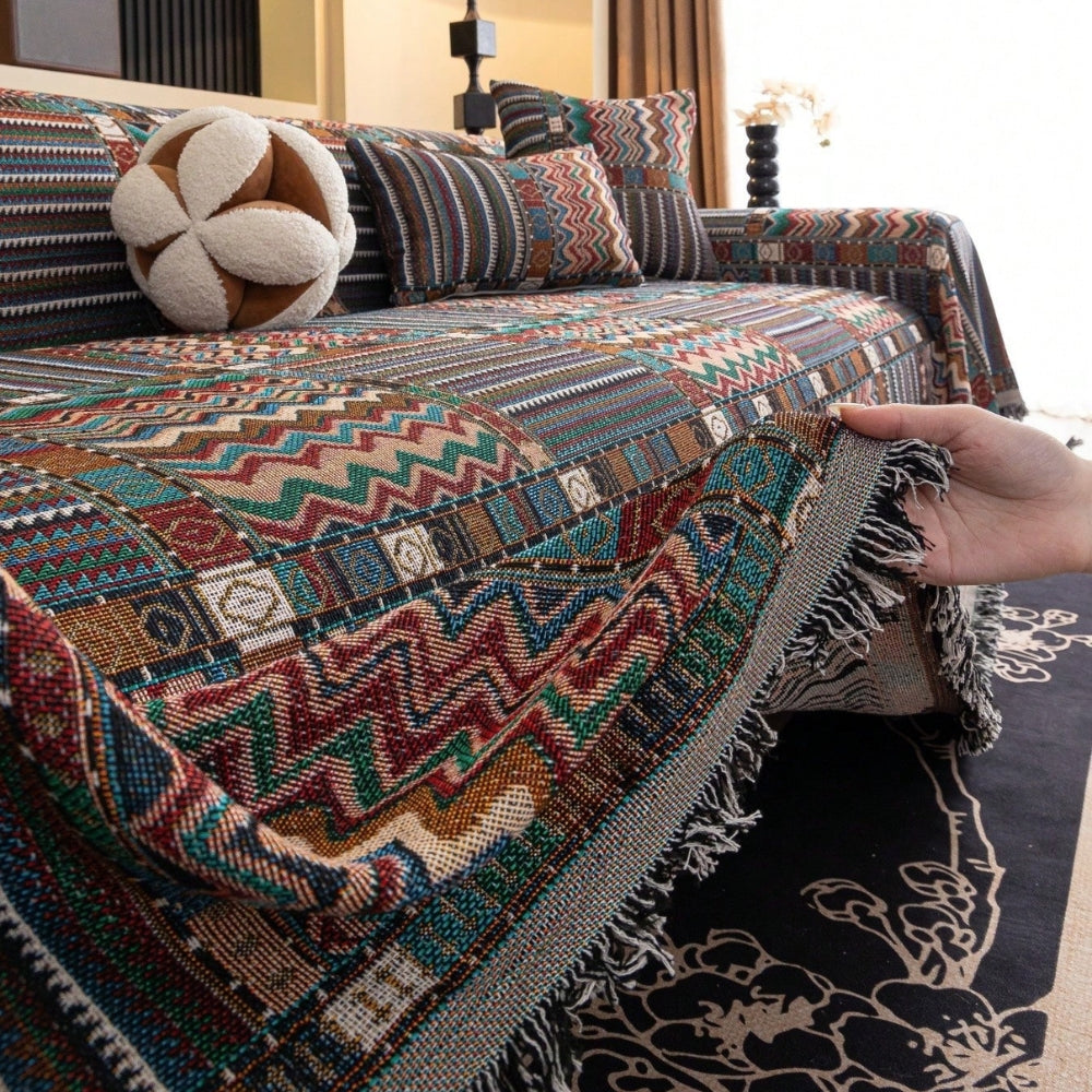 Norvo | Aurora Stripes Boho Sofa Cover
