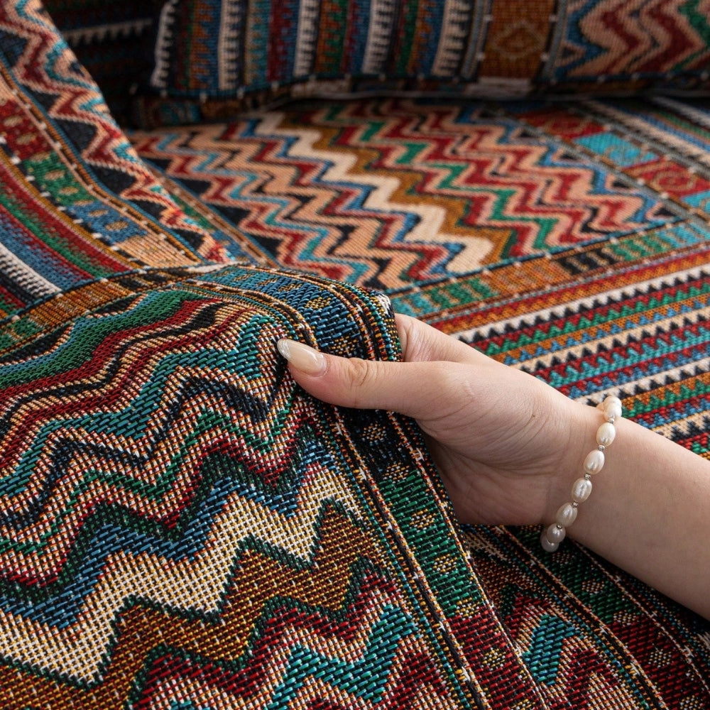 Norvo | Aurora Stripes Boho Sofa Cover