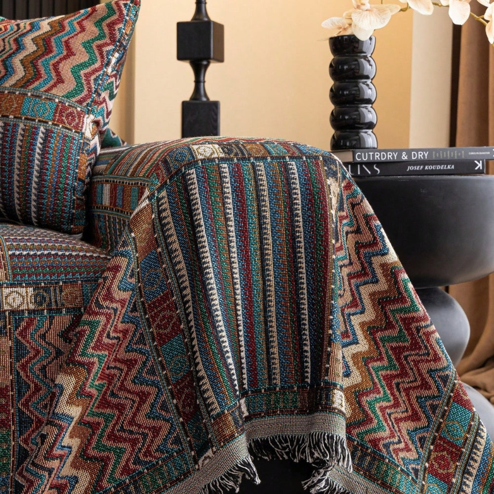 Norvo | Aurora Stripes Boho Sofa Cover