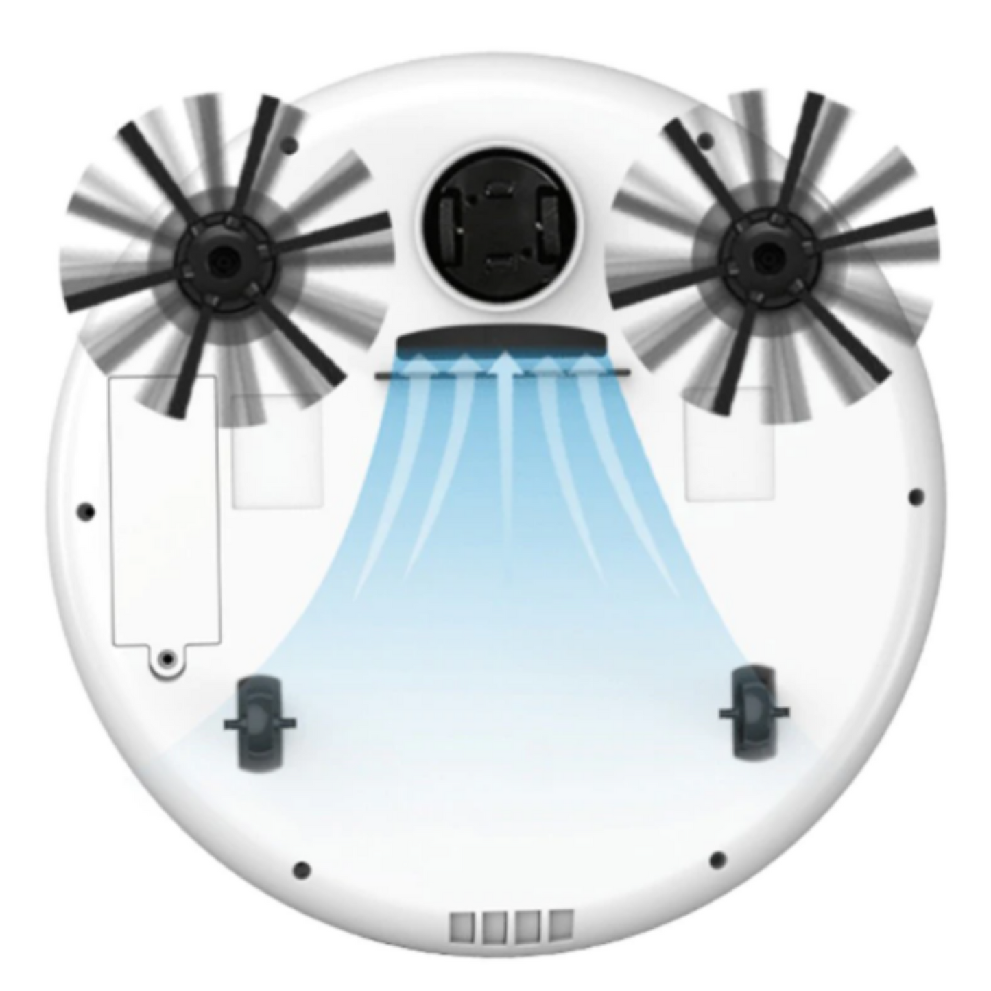 Norvo | RS-3000 Robotstøvsuger | 3-i-1 Smart Automatisk Støvsuger for Hver Husstand