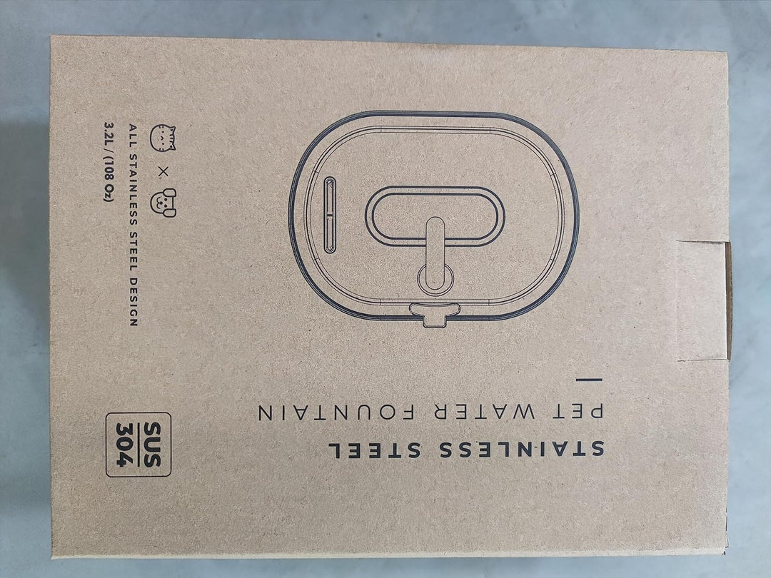 Norvo | Vannfontene Rustfritt Stål 3.2L