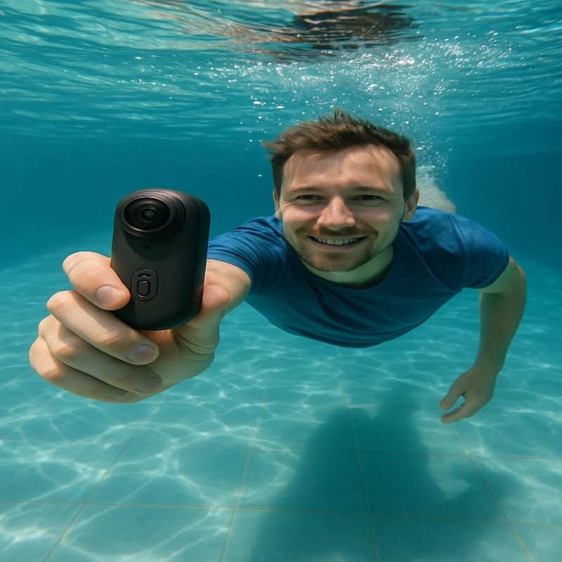 Norvo | Dynamic 4K Actionkamera | Vanntett og Alt-i-ett Pakke | 64GB