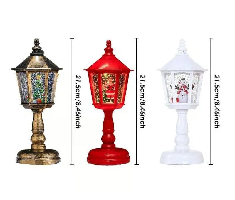 Norvo | Belyst Snøkule Lanterne for Magisk Juledekorasjon