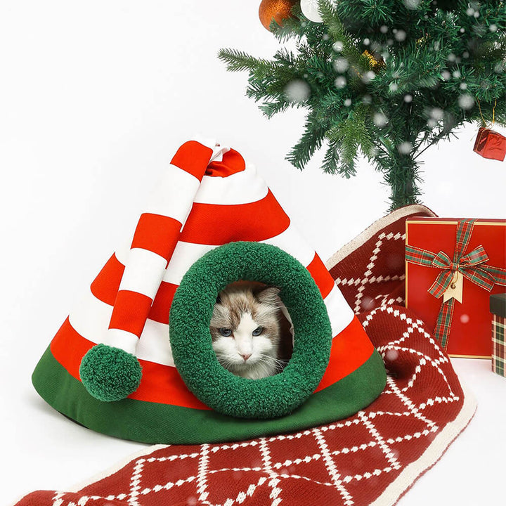 Norvo | Myk juleseng for katt for festlige stuer