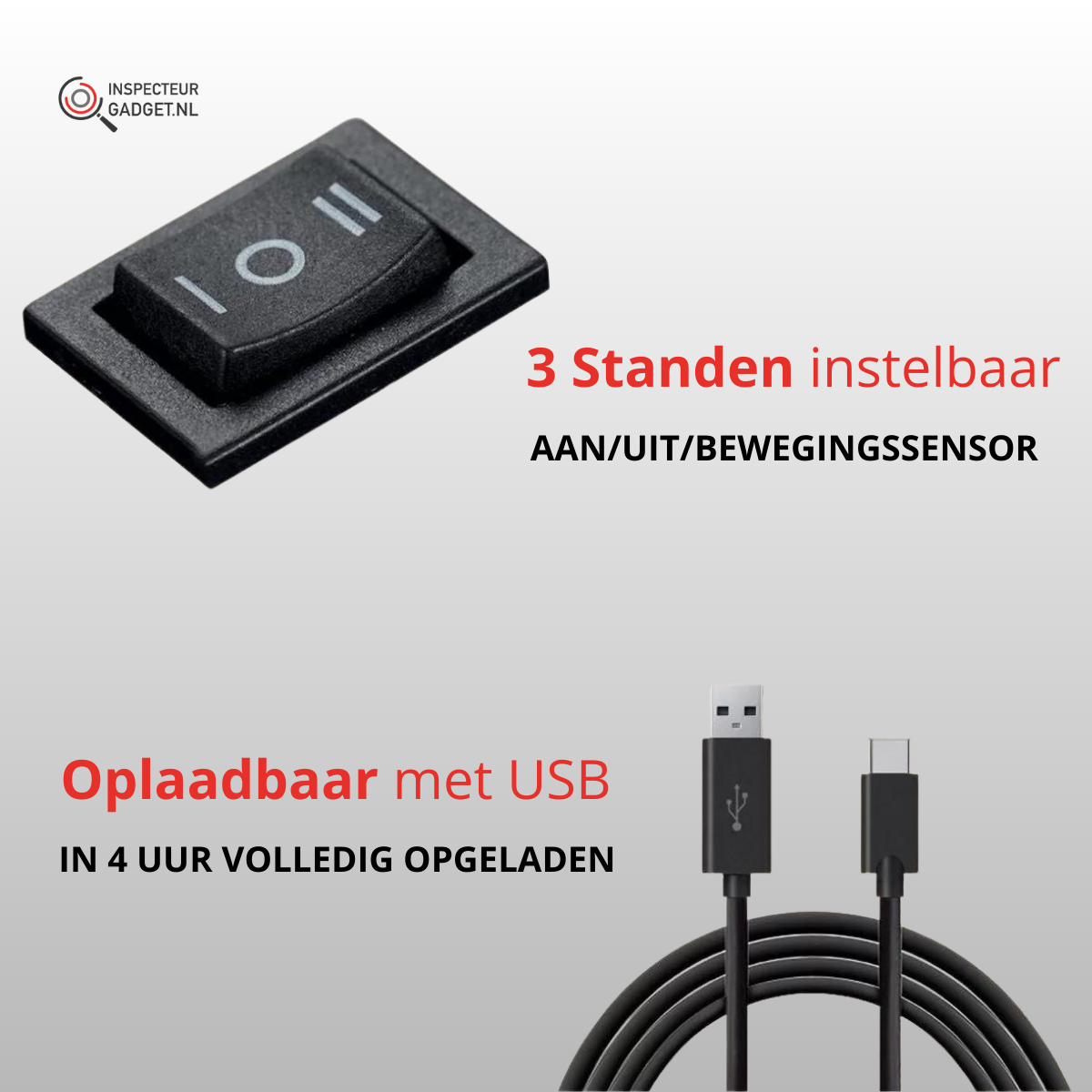 Norvo | Lumina Vegglampe™ - Trådløs Oppladbar Vegglampe