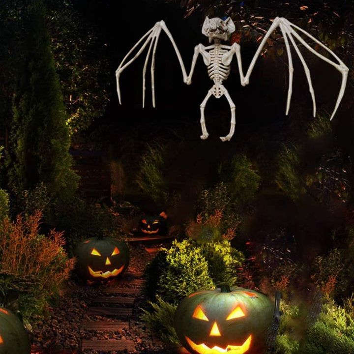 Norvo | SpookySkeleton – Gothic Veggkunst Hengesmykke for Halloween