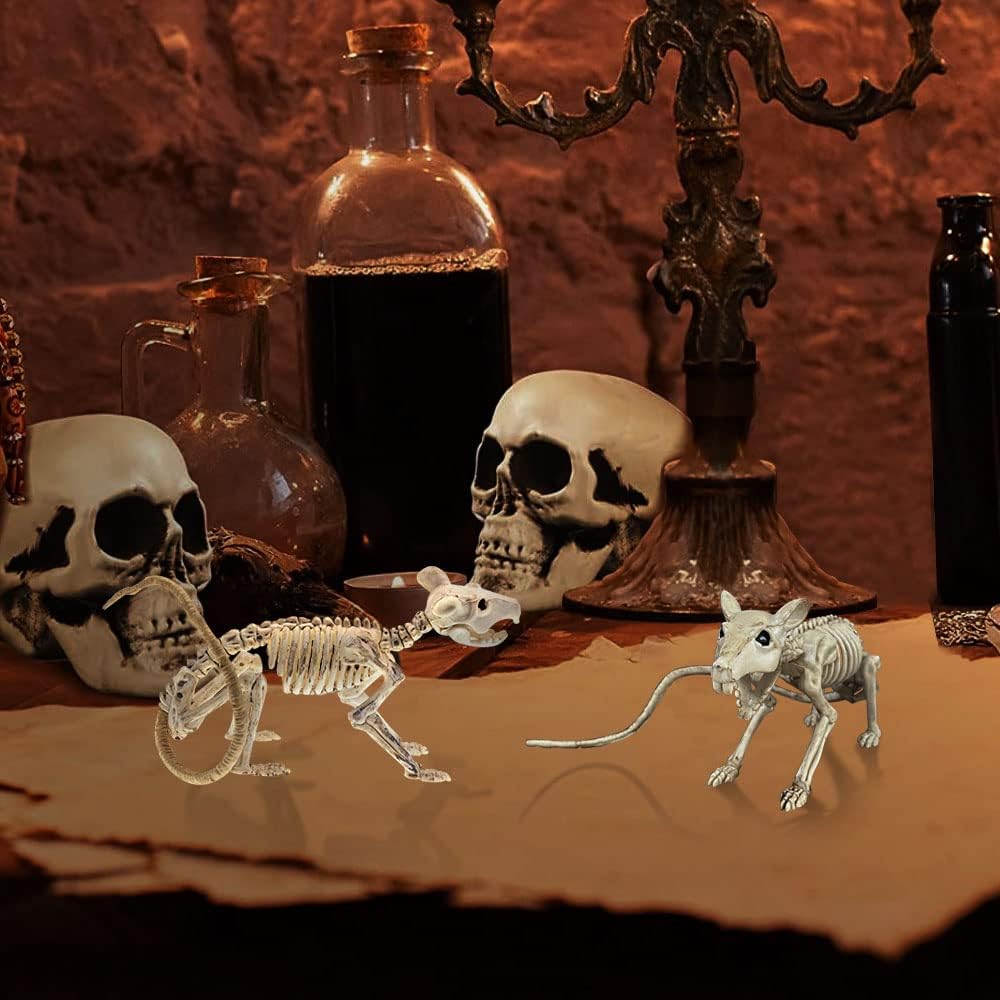 Norvo | SpookySkeleton – Gothic Veggkunst Hengesmykke for Halloween