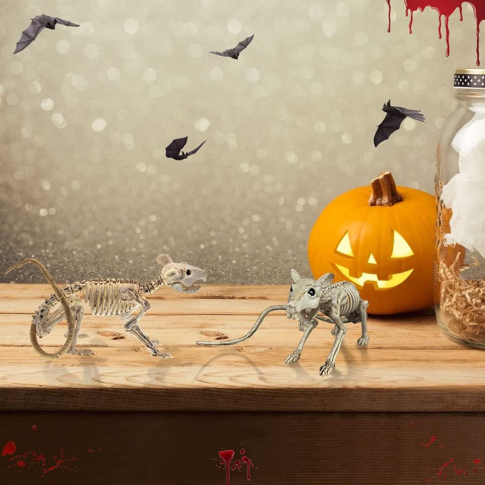 Norvo | SpookySkeleton – Gothic Veggkunst Hengesmykke for Halloween